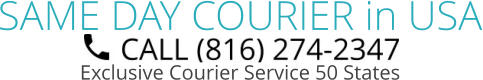 SAME DAY COURIER in USA Exclusive Courier Service 50 States